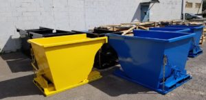 photo of high quality customer colour self dump hoppers